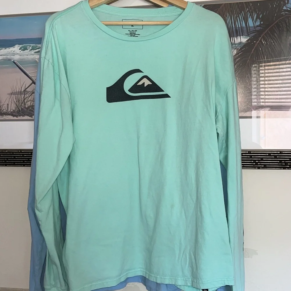 QUICKSILVER BUNDLE of two long sleeve shirts XL - Picture 5 of 6